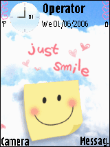 just smile