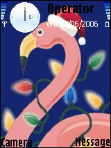 Flamingo Christmas Theme