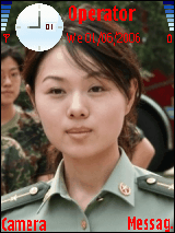 美女军人
