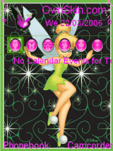 tinkerbell pink and green