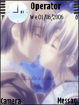 kissing