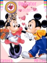 mickey and minnie mouse