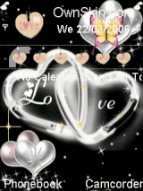 hearts " LOVE " anımated