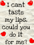 taste my lips 