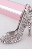 white jewelry high heel